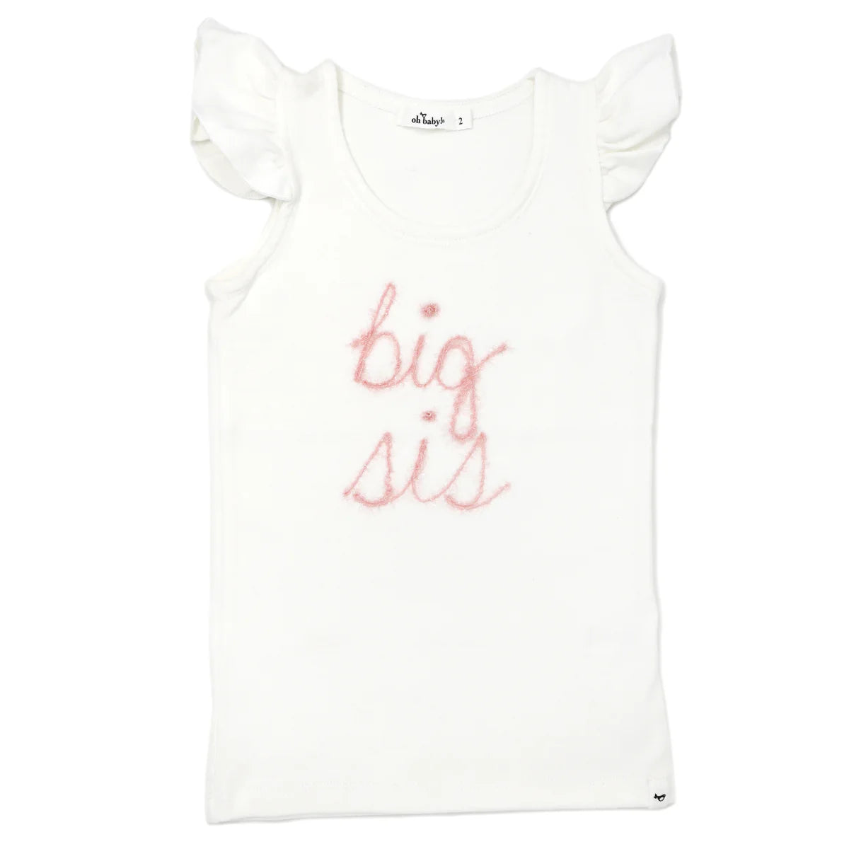 Big Sis Flutter Sleeve Tank
